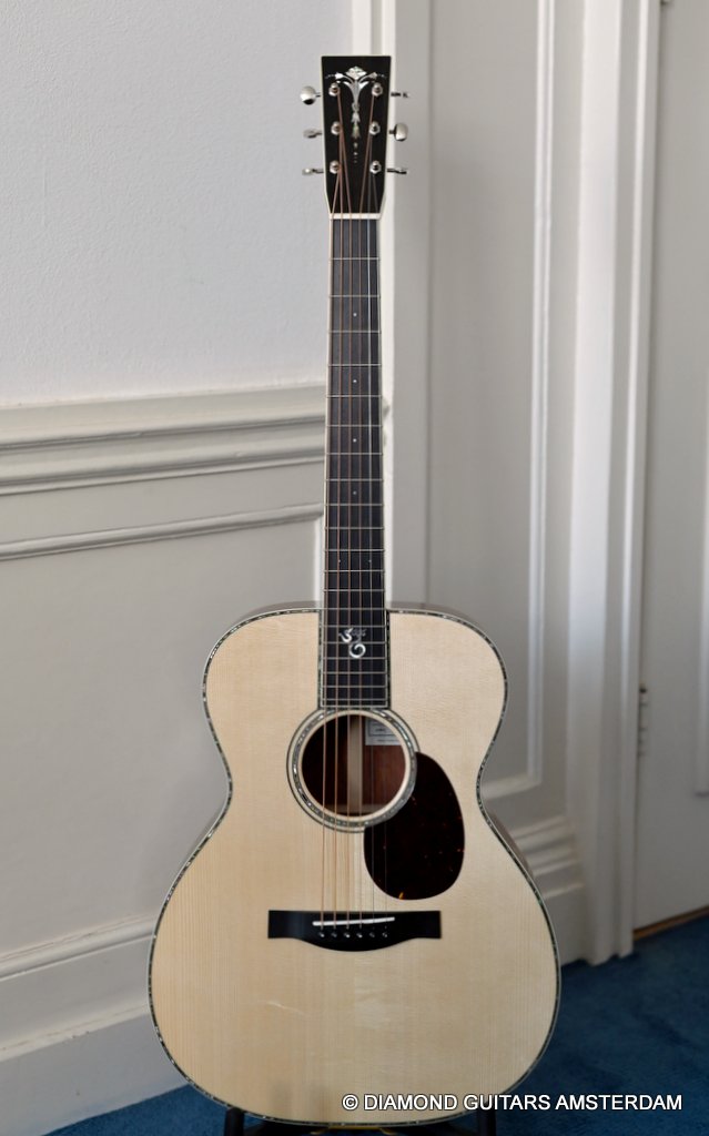 Santa Cruz OM Quilted Bubinga image of santa cruz om